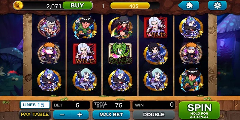 Giới thiệu game Naruto Slots